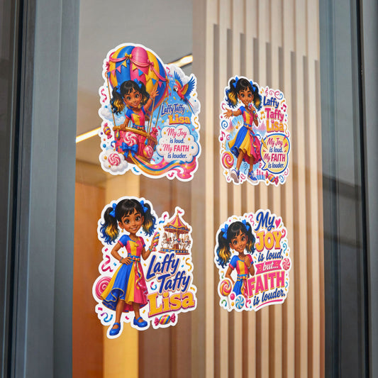 Laffy Taffy Lisa Vinyl Sticker & Sticker Packs — Joy, Color & Faith-Themed Decals