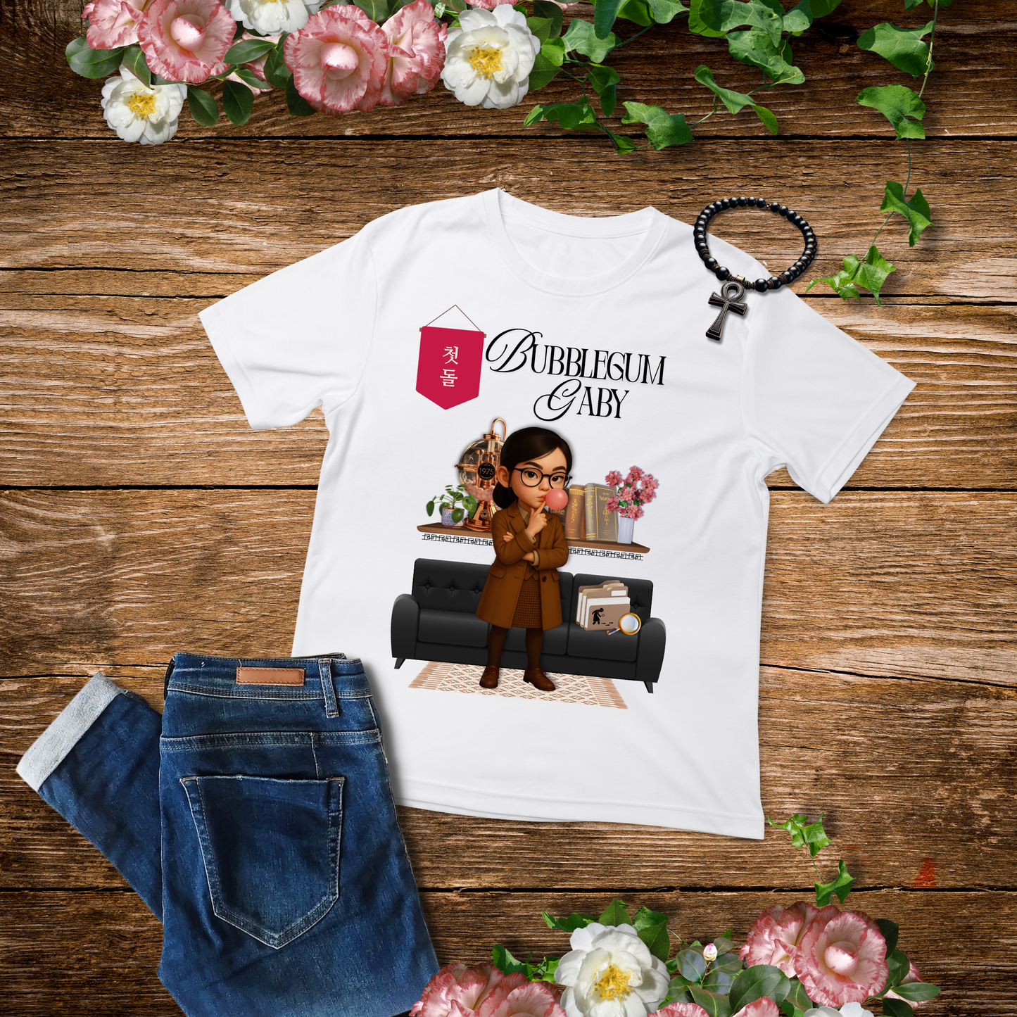 Bubblegum Gaby™ “Private Eye” Tee