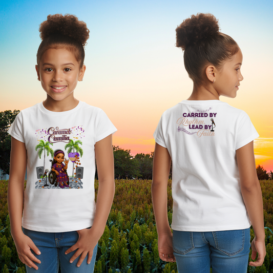 Caramel Camilia™ “Sweet & Spanglish” Tee