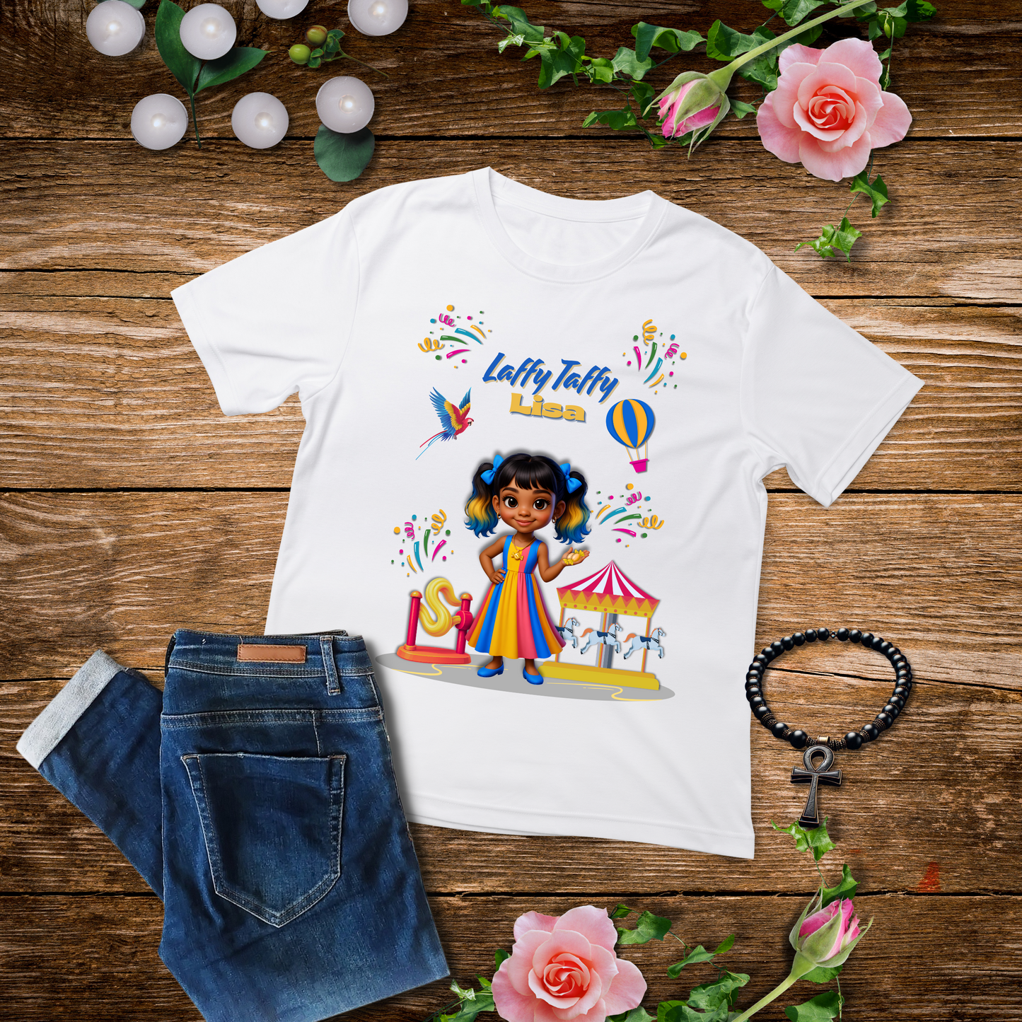 Laffy Taffy Lisa™ “Many Moods, Same Heart” Tee