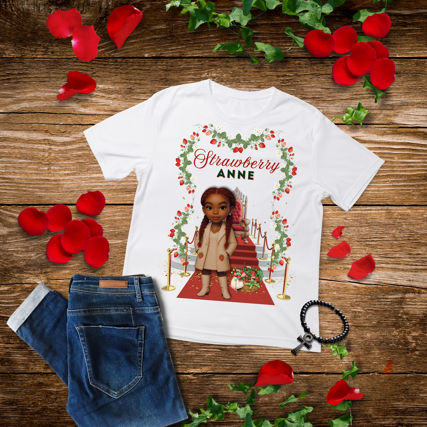 Strawberry Anne™ “Faith & Fire” Tee